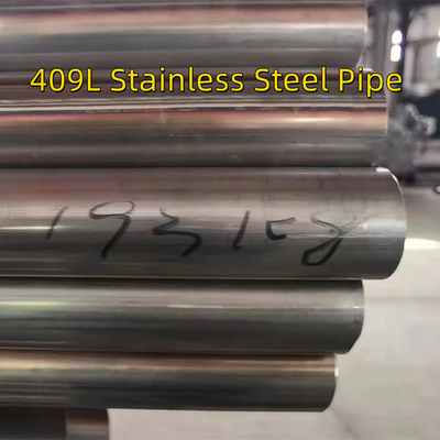 SU 409lのステンレス鋼の溶接された管の化学標準サイズ60.5 * T1.2* 5800