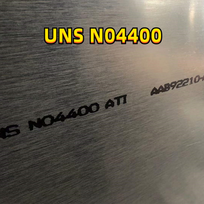 ASTM B127のニッケルの銅合金の版UNS N04400 Monel 400 0.5 - 3*1219*2438mm