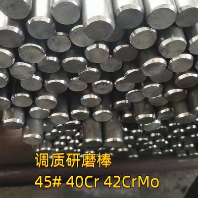 EN10204/3.1 合金鋼の研磨棒 42CrMo4+QT Ø30mm X 2.5m 長さHRC28-32