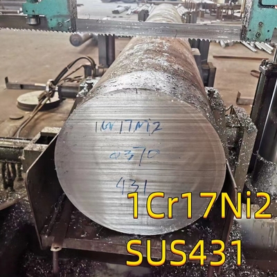 SUS 431 鋳造丸棒 EN10088-5 X17CrNi16-2/1.4507 115mm 300mm シャフト