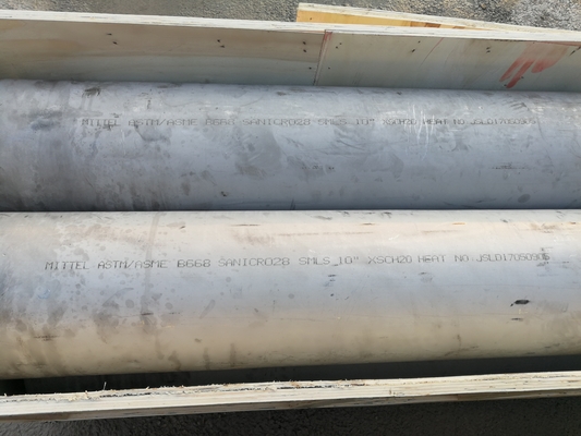 ASTM B668-5  28の（N08028）合金28の継ぎ目が無い管および管