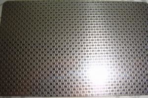 表面のリネン パターンが付いているステンレス鋼の薄板金をエッチングするSS 316Lの等級