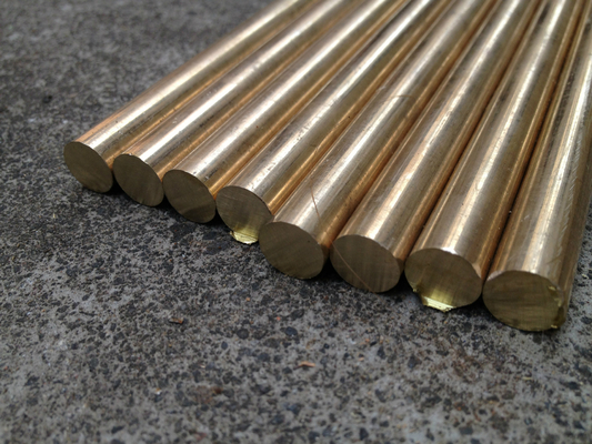 Oemの銅の固体棒、青銅色の満たされたPtfe棒