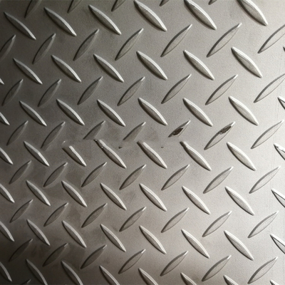 ダイヤモンド パターン庭の装飾が付いているSUS304灰色の金属のステンレス鋼の版