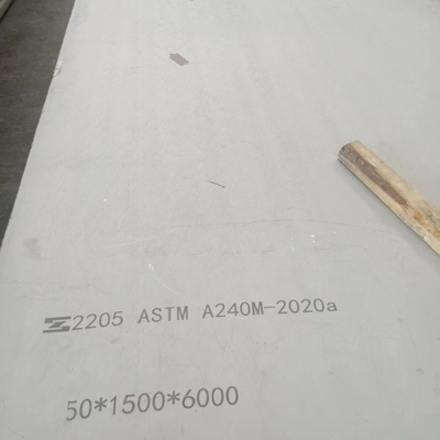 ASTM A240 S32205 S31803 2205 デュプレックスステンレス鋼板 20*2000*6000mm