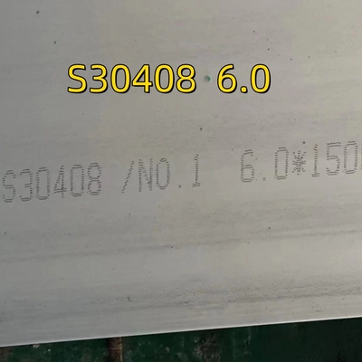ASTM A240 TP304 S30408 1.4301 ステンレス鋼板 NO.1 表面 1500x3000mm サイズ