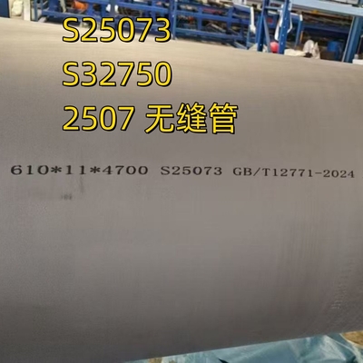 ASME SA789 UNS S32750 ステンレス鋼のシームレスチューブ S25073 DIN1.4410 デュプレックス