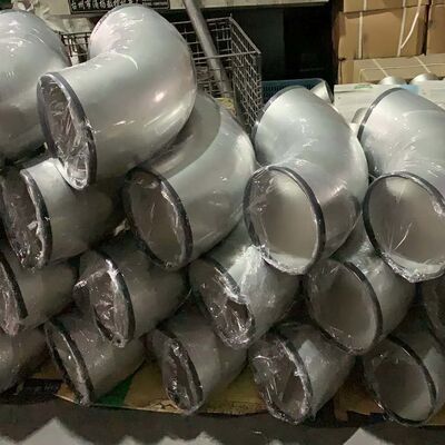 Avesta 254SMO 10"の肘45ºの長い半径Sch-40 BW S31254のステンレス鋼Eblow