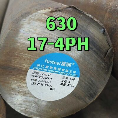 EN 1.4548 AISI630 17-4 PH SUS630 ステンレス鋼 丸棒 状態 H1150 硬度 28HRC (最小)