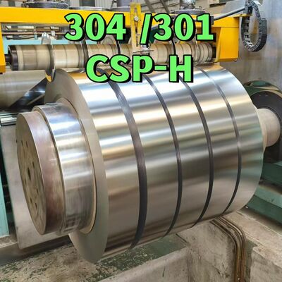 SUS 301 CSP-H フルハードステンレス鋼コイルストリップ 0.1-3.0mm スリットエッジ付き