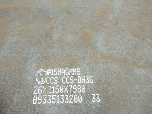 CCS DH36の船の鋼板LR DH36の造船業の鋼板ASTM A131 Gr Dh36