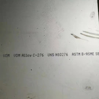 グレード ハステロイ C-276 合金 ASTM B575 UNS N10276 合金板