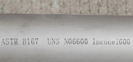 Astm B167の合金の継ぎ目が無い管Uns N06600 Inconel 600 O.D31.8 X 2.9mmt X 2ml