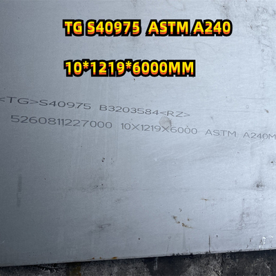 S40975つや出しのステンレス鋼の版のデータ用紙の化学成分40.0mm