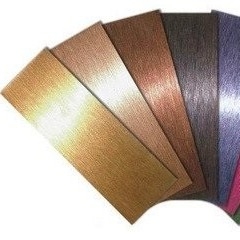 ローズゴールド 0.5*1220x2440mm ステンレス鋼 円滑鏡片 天井の飾り付け用