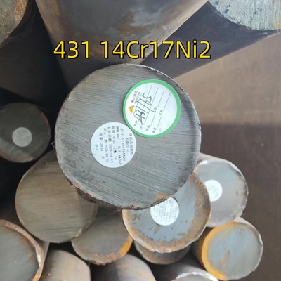ステンレス鋼 14Cr17Ni2 AISI 431 丸い棒 230mm DIN1.4057 鍛造棒