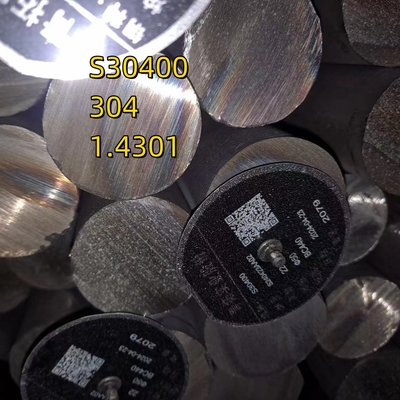 丸い棒 ステンレス鋼 AISI304 1.4301 材料 直径=165 (または 170mm) 長さ=3000mm