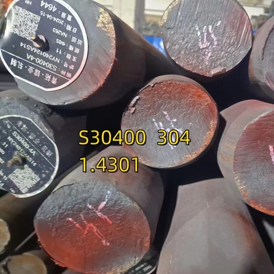 ASTM A276 S30400 S30408 S30409 ステンレス鋼丸棒 6mm-300mm 直径