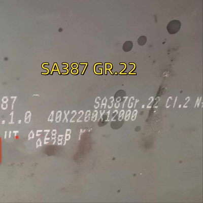 CS 合金ボイラー鋼板 2000 x 12000 6mm ASME SA387 Gr.22 CL2合金鋼板
