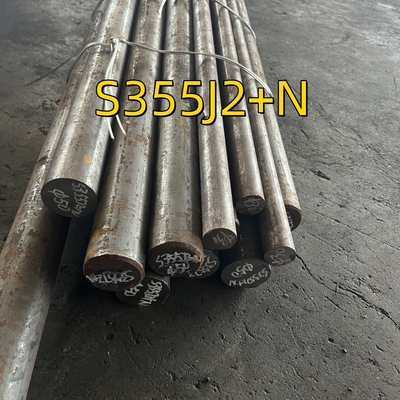 EN 10028 S355J2 丸い棒 直径50*6000MM DIN 1.0577 (S355J2+N) ST52-3合金鋼棒