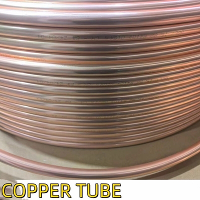 純銅チューブ99.9% JIS H3300 OD 1 1/4?? x 厚さ2mm x L 3500 mm 赤銅パイプ9.5*1.5