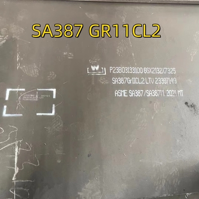 ASTM SA/A387 GR11 CL2合金鋼板 6000 x 2000 x 10 mm ボイラー圧力容器の鋼板