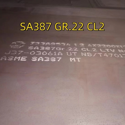 SA387 Gr22 Cl2 ホットロール合金鋼板 EN 10028 13CrMoSi5-5 圧力容器鋼板