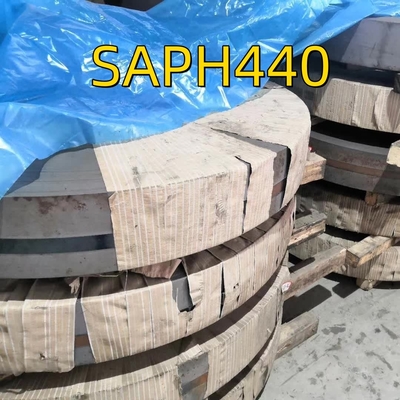 高強度 1.6×1250 JIS G 3141 SAPH440-P ホットロールピークリング 鋼コイル切断ストリップ
