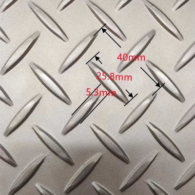 SS316 3mm 厚いカラスプレート ホットローリング 形状のトレッドNo.1 / ミル仕上げ