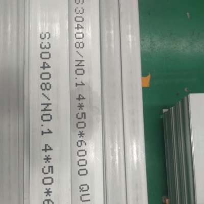 ホットロールSS 304フラットバー 304ステンレス鋼フラットバー 4*50*6000mm