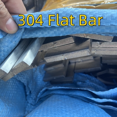 ASTM A276 TP304 ステンレス鋼 平面棒 SS304 平面棒 65*10*6000MM 毛線表面