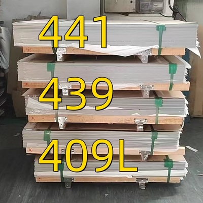 1.4509 AISI 441 2B 2Dステンレスシート SUS441 自動車排気システムに使用される金属シート 2D表面