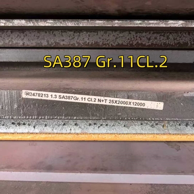 SA387 Gr.11CL.2 ボイラー用鋼板 25*2000*12000MM クロム型モリ合金鋼板
