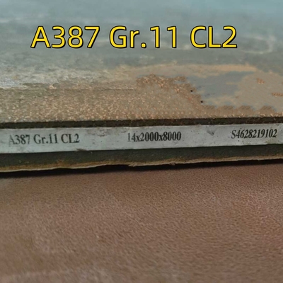 ASME SA387 Gr.11 CL2 16*2000*1000MM ボイラーおよび圧力容器用鋼板