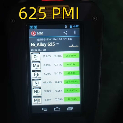 ニッケル合金管材:SB 444 UNS N06625 インコネル 625 GR.2 サイズ:OD19.05mm x 2.11mmT