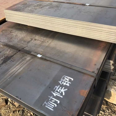 4000 ハード ASTM A242 A588 グレード A/B 天候耐性コーテン鋼板 4.0*1500*6000MM