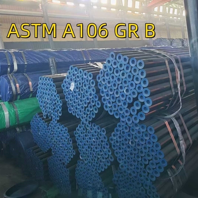 24インチSch-StdPEのシームレスパイプ 高温サービスのためのASTM A106 Gr B炭素SMLS鋼管