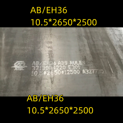 ABSグレードA鋼板 6000x2000mm x 16mm 厚さ AH36 EH36 輸送鋼板