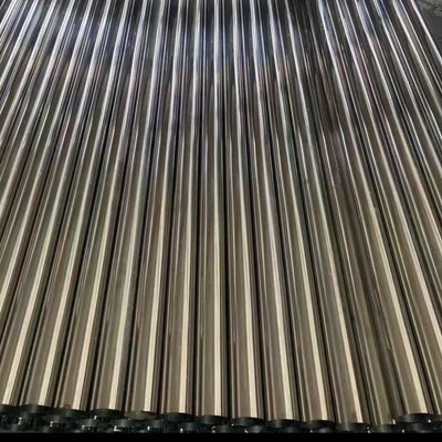 ASTM A554 201 溶接管 25*0.8*6000mm 320 グリット 鏡 磨き ステンレス 鋼管