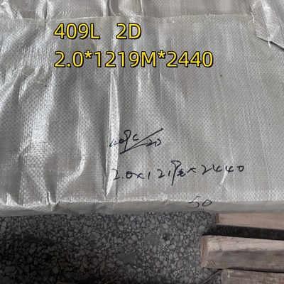 グレード 409L 1.4510 冷式ロールステンレスシート 0.5-3mm 2B 2D 完成品 SUH409L