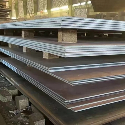 ASTM A283 グレードC 熱巻き炭素鋼板 金属プレート 滑らかな表面 8.0*2000*6000mm Mtc En 10204タイプ31