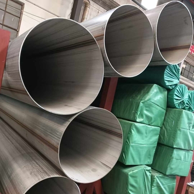 ステンレス鋼の溶接管14",CON COSTURA,ASME B36.19M,SCH 10,BE,ASTM A312 GR.