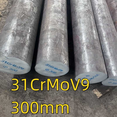 250mm 470mm 半径 EN 10085 31crmov9 DIN 17211 合金鋼の鍛造用丸棒