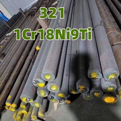 ASTM A479 TP321 ステンレス鋼丸棒 DIN1.4541 6-250mm