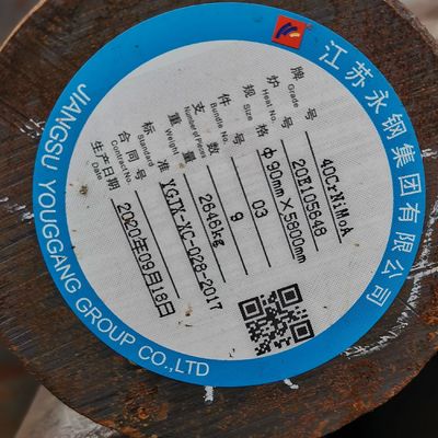 SAE4340 GB 40CrNiMoA En 10250-3の合金鋼の円形