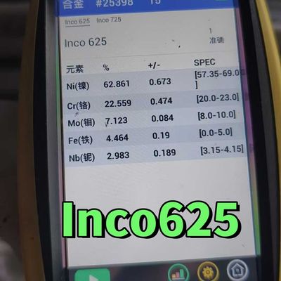 ASTM B564/Uns N06625/ASTM B446 医療機器用ニッケル合金棒 インコネル625バー