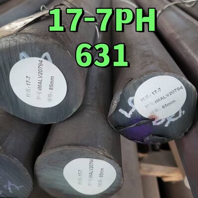 SS 17-7PH タイプ AISI 631 UNS S17700 ステンレス鋼ソリッドバー 硬化熱処理 H900