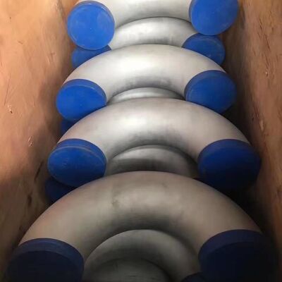 Avesta 254SMO 10"の肘45ºの長い半径Sch-40 BW S31254のステンレス鋼Eblow