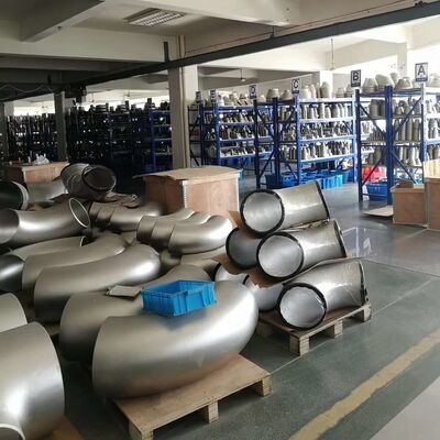 Avesta 254SMO 10"の肘45ºの長い半径Sch-40 BW S31254のステンレス鋼Eblow