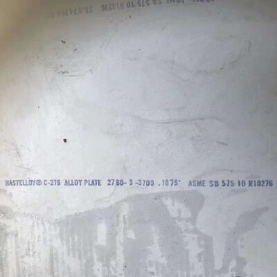 ASME SB-575 UNS N10276 ハステロイ合金 C-276 プレート 3*1220*2440MM